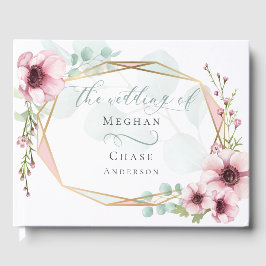 ゲストブックフレッシュ春の花と葉 ゲストブック