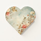 ゲストブックブライダルシャワースパイラルノートブ結婚ック ノートブック (裏面)