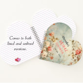 ゲストブックブライダルシャワースパイラルノートブ結婚ック ノートブック