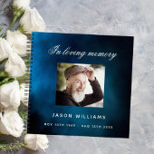 ゲストブック葬儀ブルースカイ写真 ノートブック