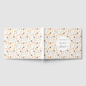 ゲストブック赤ちゃんシャワーウッドランド動物かわいい ゲストブック (全面)