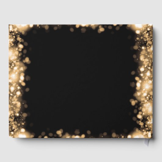 ゲストブック30th誕生日金ゴールドラきらめくイト ゲストブック (裏面)