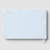 ゲストブック90th誕生日ライトブルーシルバー ゲストブック (裏面)