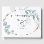 ゲストブック |ほこりっぽい青い水色ユーカリ (正面)