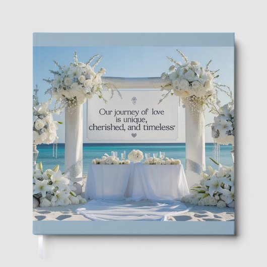 ゲストブック - エレガントな結婚式ゲストブック (正面)
