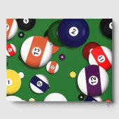 ゲストブック – ビリヤード (裏面)