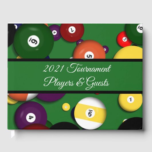 ゲストブック – ビリヤード (正面)