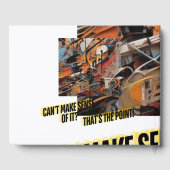 ゲストブック/抽象芸術アート ゲストブック (裏面)