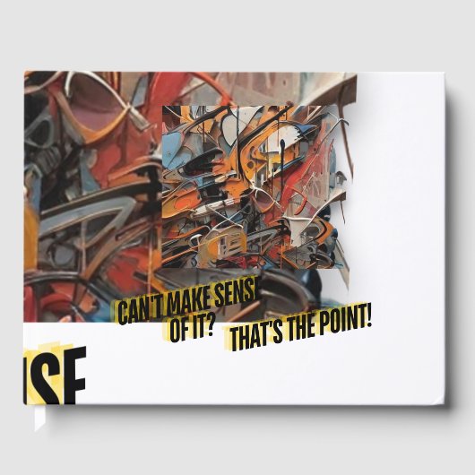 ゲストブック/抽象芸術アート ゲストブック (正面)