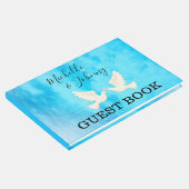 ゲストブック - 結婚式、あらゆるお祝い、編集可能 (コーナー)