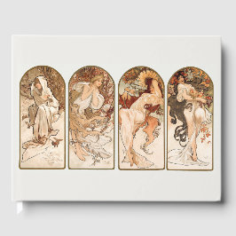 ゲストブック： ALPHONS MARIAミュシャ：ザシーズンズ ゲストブック