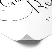 ゲストブックPlease エレガント Sign Krighth結婚's ポスター (角)