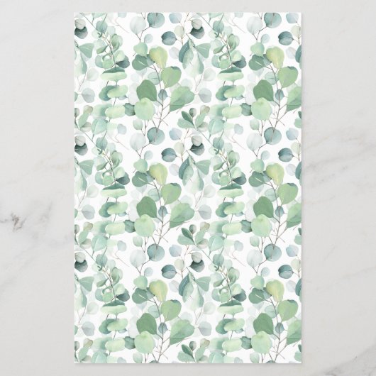 ゲストベアーグリーンベイビーシャワーゲームカードを見つける チラシ (裏面)