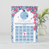 ゲストマンマミア誕生日ビンゴゲームカードの検索 招待状 (スタンド正面)