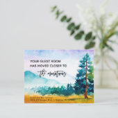 ゲストルームは山に近づく新しいアドレス 案内状 (スタンド正面)