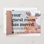 ゲストルームトナディアホリデームービングアナウンスメント 案内ポストカード (正面/裏面)