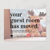ゲストルームトナディアホリデームービングアナウンスメント 案内ポストカード (正面)