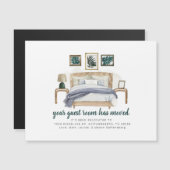 ゲストルームムーヴボホシックベッドルームムービングアドレス (正面/裏面)