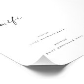 ゲストルーム4x6フレーマブル用Wifiサイン フォトプリント (角)