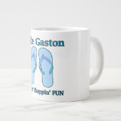 ゲストン湖フリップフロップマグ ジャンボコーヒーマグカップ (正面右)