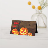 ゲスト不気味食べ墓地とドリンクもしあえて プレイスカード (正面)