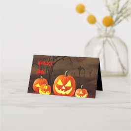 ゲスト不気味食べ墓地とドリンクもしあえて プレイスカード