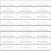 ゲスト住所 シール (正面)