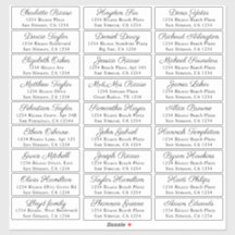 ゲスト名アドレス27パーソナライズされた出荷ラベル