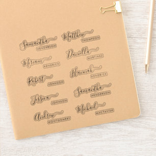 ゲスト名座席表と好意 シール