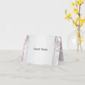 ゲスト名 カード (黄色い花)