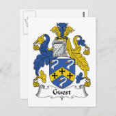 ゲスト家紋 ポストカード (正面/裏面)