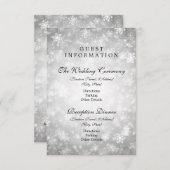 ゲスト情報シルバーウィンターワンダーランド エンクロージャーカード (正面/裏面)