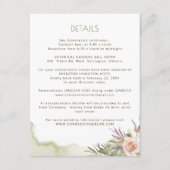 ゲスト情報パーム葉フローラグリーン詳細 エンクロージャーカード (正面)