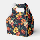 ゲスト用の放射バラ誕生日お気に入りサンキュー箱 フェイバーボックス (裏面サイド)