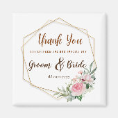 ゲスト用マグネットカスタマイズ結婚式の引き出物 マグネット (正面)