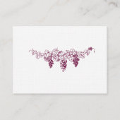 ゲスト用座席カード プレイスカード (裏面)