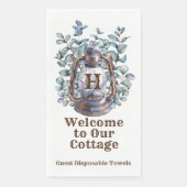 ゲスト紙タオルへようこそ私たちのコテージ (正面)