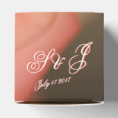 ゲスト結婚式の引き出物ギフトボックス フェイバーボックス (上部)