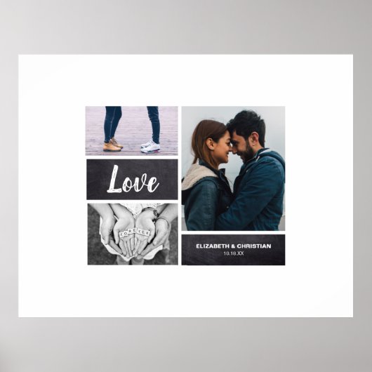 ゲスト署名 |フォトコラージュ結婚ズ ポスター (正面)