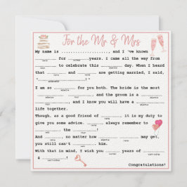 ゲスト・リバス夫妻 招待状