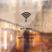ゲストWifiカスタマーネットワークパスワード ウィンドウサイン (シート2)