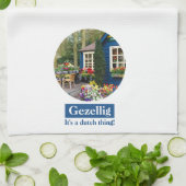 ゲゼリグオランダだ！ キッチンタオル (折り畳み)