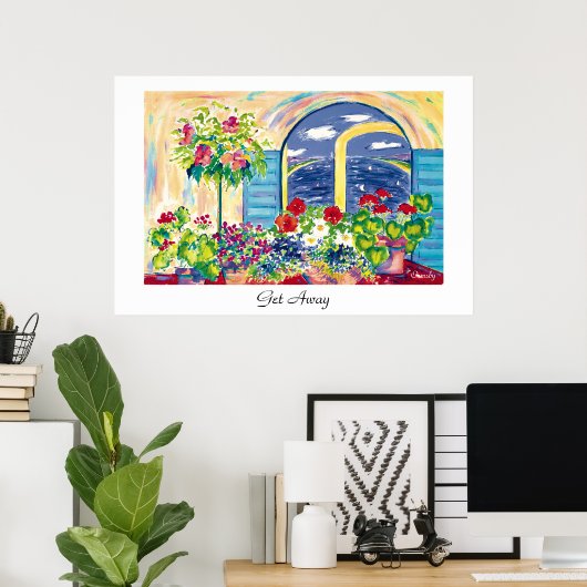 ゲタウェイ –  ポスター (ホームオフィス)