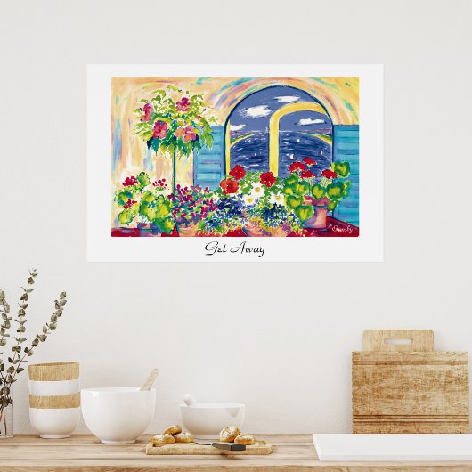 ゲタウェイ – ポスター (キッチン)