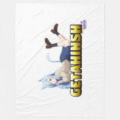 ゲタコージー フリースブランケット (正面)