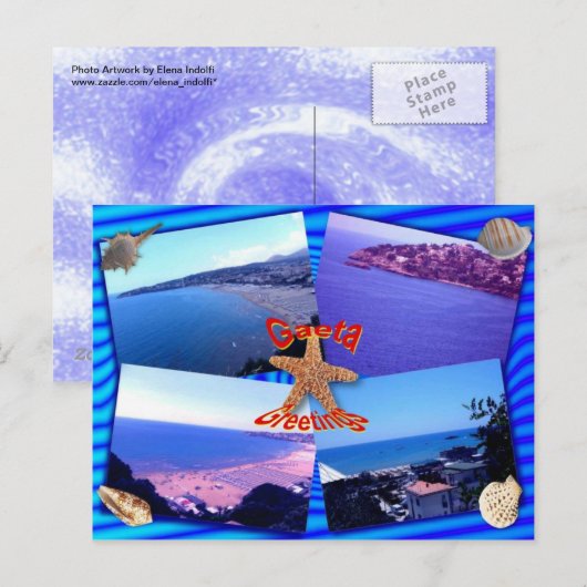 ゲタ挨拶 ポストカード (正面/裏面)