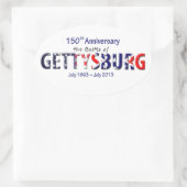 ゲチスバーグのシール 楕円形シール (バッグ)