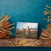 ゲチスバーグのスプリットレールフェンス フォトプラーク (側面)