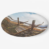 ゲチスバーグのスプリットレールフェンス ペーパープレート (アングル)