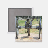 ゲチスバーグの内戦の大砲 マグネット (正面/裏面)